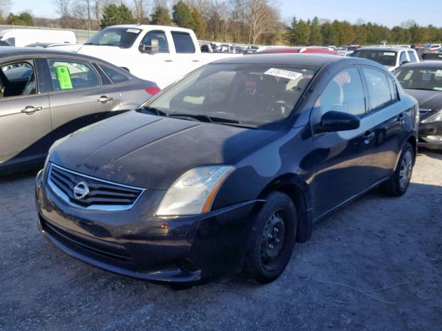 3N1AB6AP9AL618390 - 2010 NISSAN SENTRA 2.0 BLACK photo 2