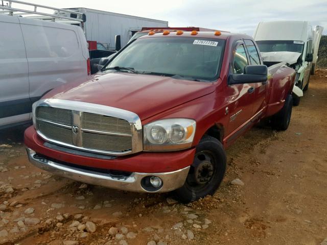 3D7ML48C66G140837 - 2006 DODGE RAM 3500 S RED photo 2