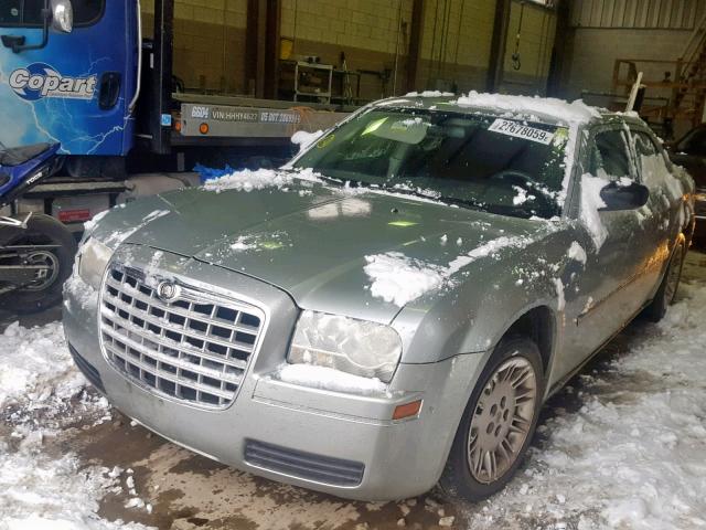 2C3KA43R66H160173 - 2006 CHRYSLER 300 SILVER photo 2