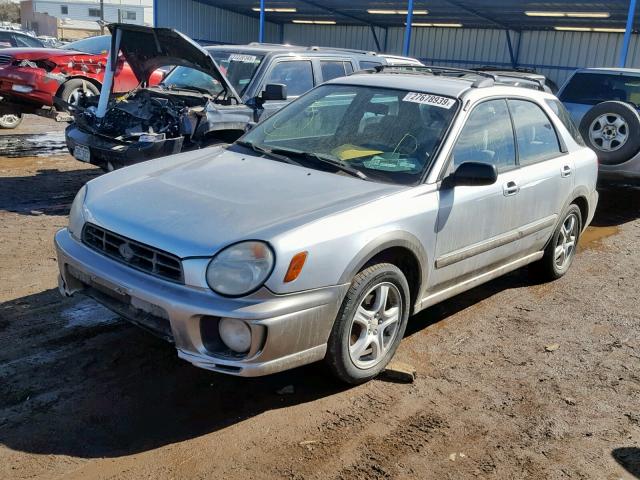 JF1GG68563G812062 - 2003 SUBARU IMPREZA OU SILVER photo 2