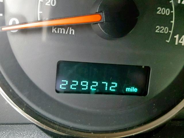 1J8HG48K56C245985 - 2006 JEEP COMMANDER RED photo 8