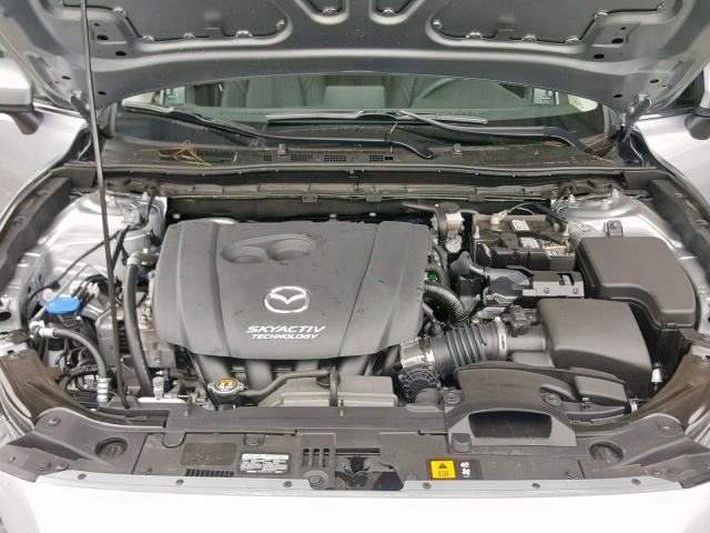 3MZBN1V3XJM261778 - 2018 MAZDA 3 TOURING SILVER photo 7