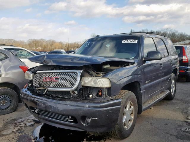 1GKEK63UX3J337103 - 2003 GMC YUKON DENA GRAY photo 2