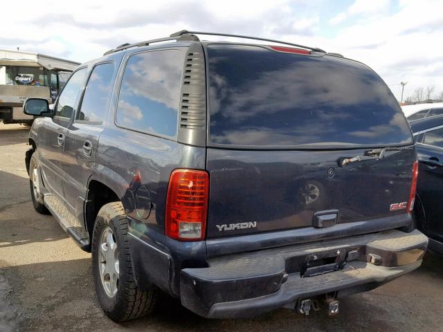 1GKEK63UX3J337103 - 2003 GMC YUKON DENA GRAY photo 3