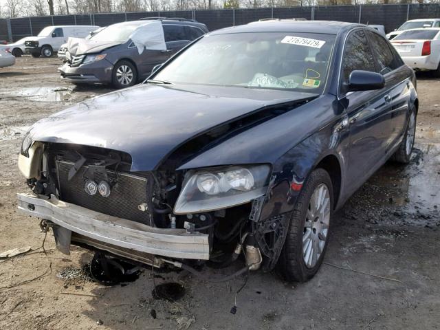 WAUDH74F96N125380 - 2006 AUDI A6 3.2 QUA BLUE photo 2