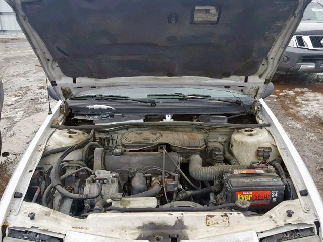 1B3XP24D3NN235782 - 1992 DODGE SHADOW AME WHITE photo 7