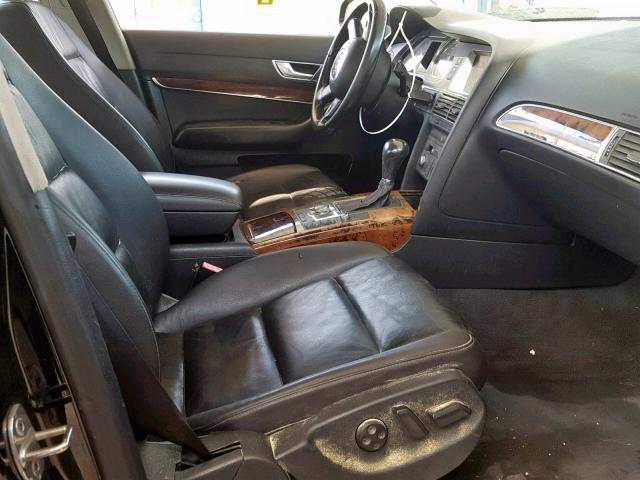 WAUAH74F26N136742 - 2006 AUDI A6 3.2 BLACK photo 5