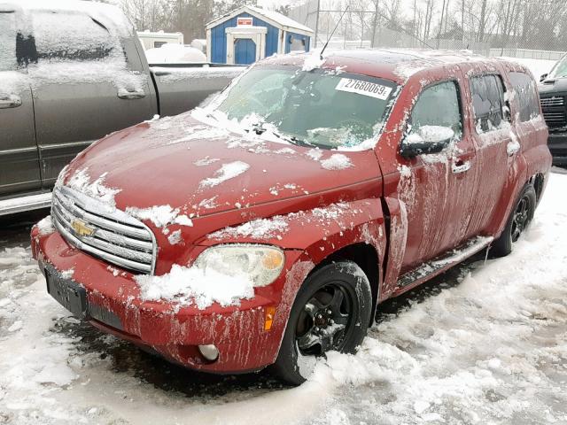 3GNDA33P18S540140 - 2008 CHEVROLET HHR LT MAROON photo 2