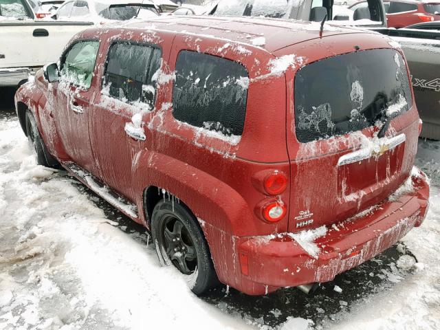 3GNDA33P18S540140 - 2008 CHEVROLET HHR LT MAROON photo 3