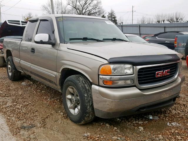 2GTEC19T1Y1399002 - 2000 GMC NEW SIERRA TAN photo 1