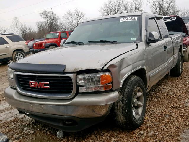 2GTEC19T1Y1399002 - 2000 GMC NEW SIERRA TAN photo 2