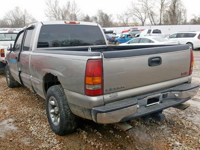 2GTEC19T1Y1399002 - 2000 GMC NEW SIERRA TAN photo 3