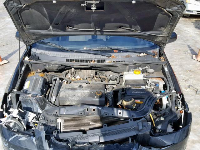 KL1TD56618B059284 - 2008 CHEVROLET AVEO BASE Қара фото 7