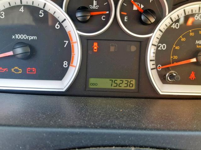 KL1TD56618B059284 - 2008 CHEVROLET AVEO BASE Қара фото 8