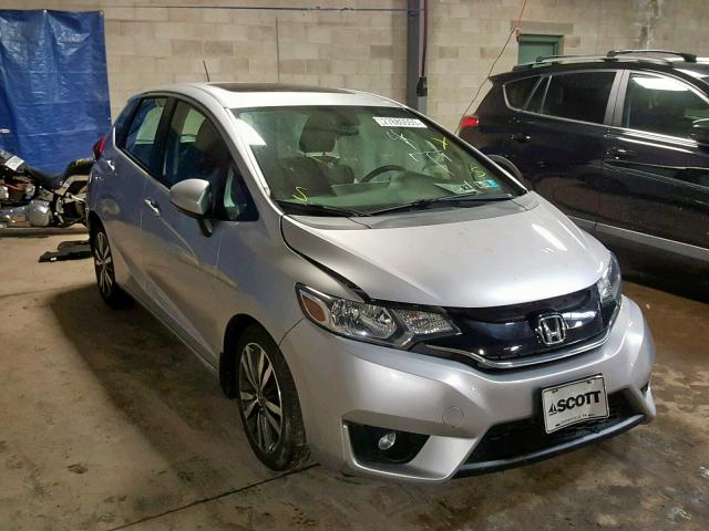 3HGGK5H8XFM704553 - 2015 HONDA FIT EX SILVER photo 1