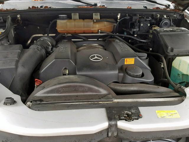 4JGAB54E6YA215725 - 2000 MERCEDES-BENZ ML 320 SILVER photo 7