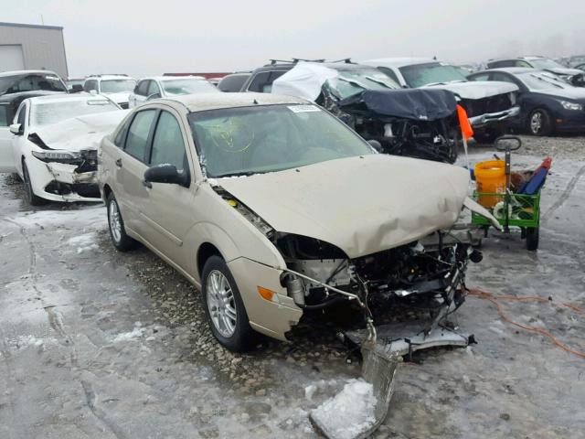 1FAFP34N97W207013 - 2007 FORD FOCUS ZX4 GOLD photo 1