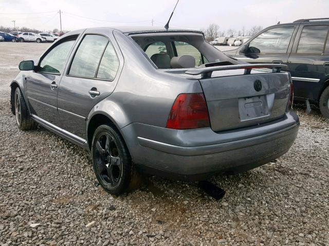 3VWVH69M73M113868 - 2003 VOLKSWAGEN JETTA GLI GRAY photo 3