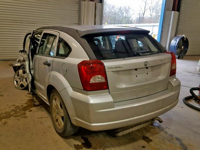 1B3HB28B38D750402 - 2008 DODGE CALIBER SILVER photo 3