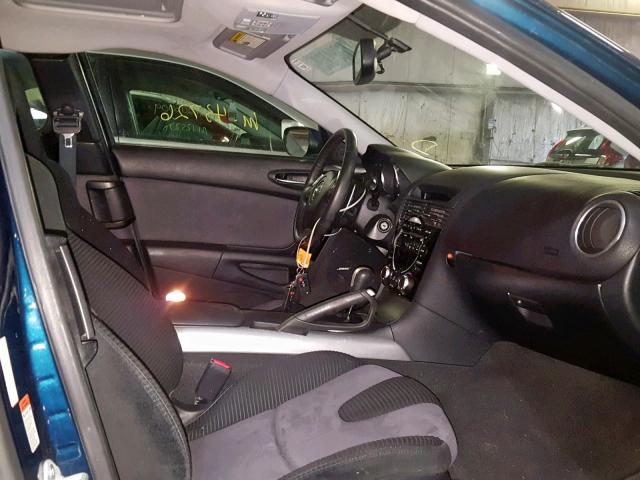 JM1FE173970209202 - 2007 MAZDA RX8 BLUE photo 5