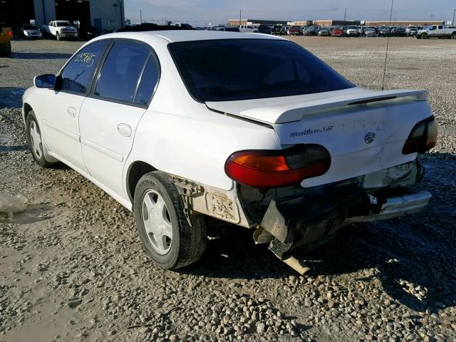 1G1NE52J7Y6174692 - 2000 CHEVROLET MALIBU LS WHITE photo 3