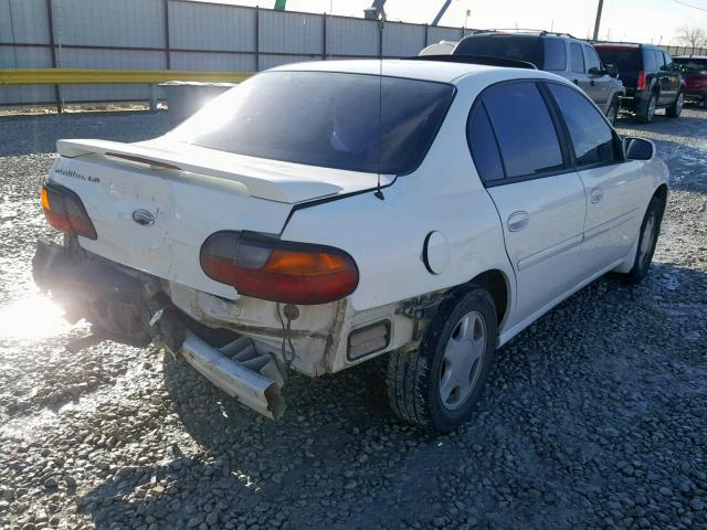 1G1NE52J7Y6174692 - 2000 CHEVROLET MALIBU LS WHITE photo 4