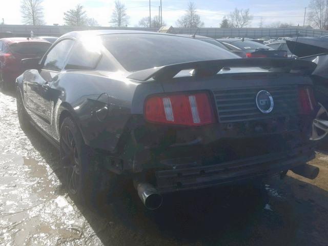 1ZVBP8CF7B5144702 - 2011 FORD MUSTANG GT GRAY photo 3