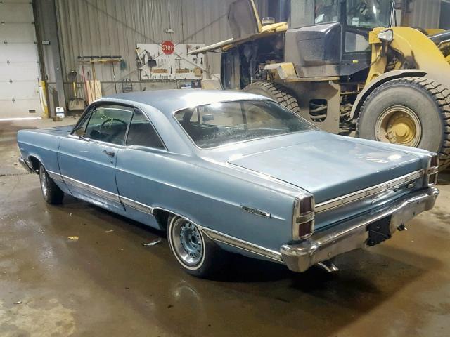 7A35C149456 - 1967 FORD FAIRLANE BLUE photo 3