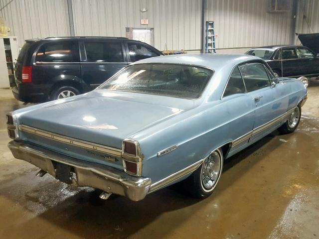 7A35C149456 - 1967 FORD FAIRLANE BLUE photo 4