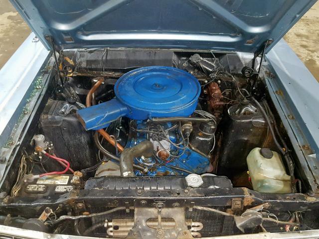 7A35C149456 - 1967 FORD FAIRLANE BLUE photo 7