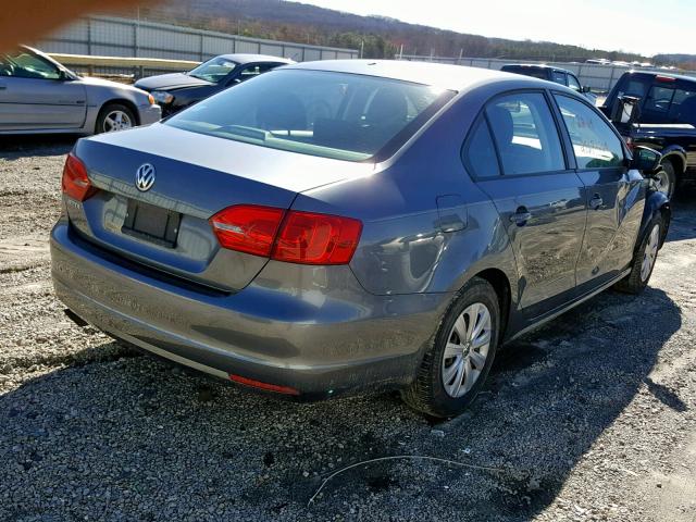 3VW1K7AJ5EM359361 - 2014 VOLKSWAGEN JETTA BASE Boz foto 4