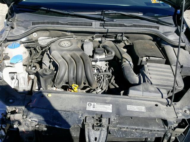 3VW1K7AJ5EM359361 - 2014 VOLKSWAGEN JETTA BASE Boz foto 7