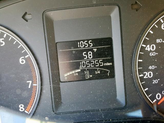 3VW1K7AJ5EM359361 - 2014 VOLKSWAGEN JETTA BASE Boz foto 8