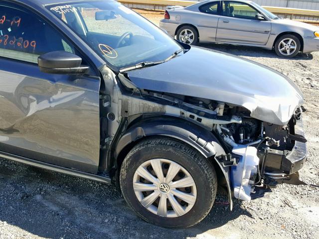 3VW1K7AJ5EM359361 - 2014 VOLKSWAGEN JETTA BASE Boz foto 9