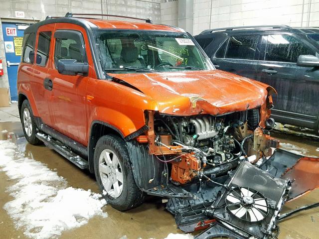 5J6YH287X9L003440 - 2009 HONDA ELEMENT EX ORANGE photo 1