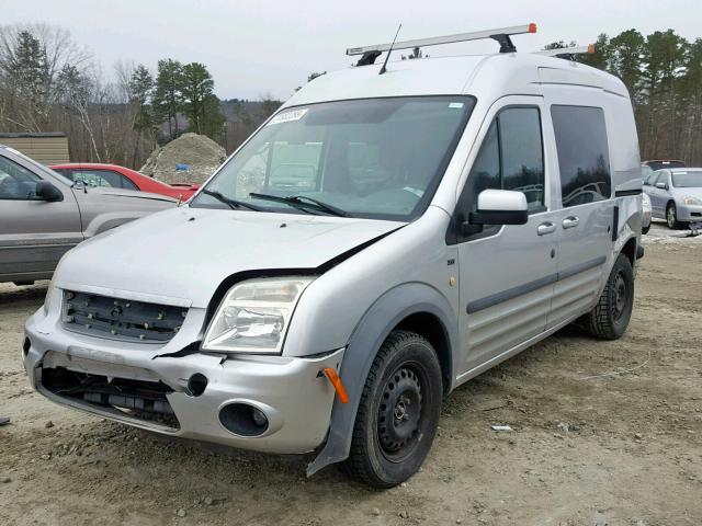 NM0KS9BN4CT118777 - 2012 FORD TRANSIT CO SILVER photo 2