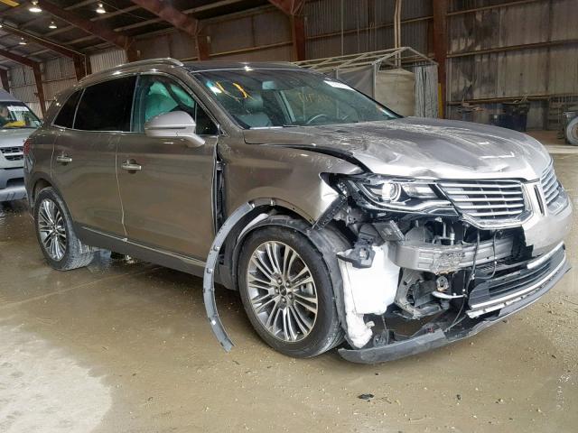 2LMTJ6LR6GBL45954 - 2016 LINCOLN MKX RESERV GRAY photo 1