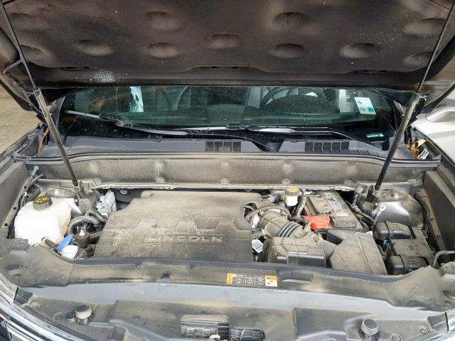 2LMTJ6LR6GBL45954 - 2016 LINCOLN MKX RESERV GRAY photo 7