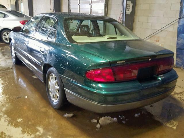 2G4WF551011318919 - 2001 BUICK REGAL GS GREEN photo 3