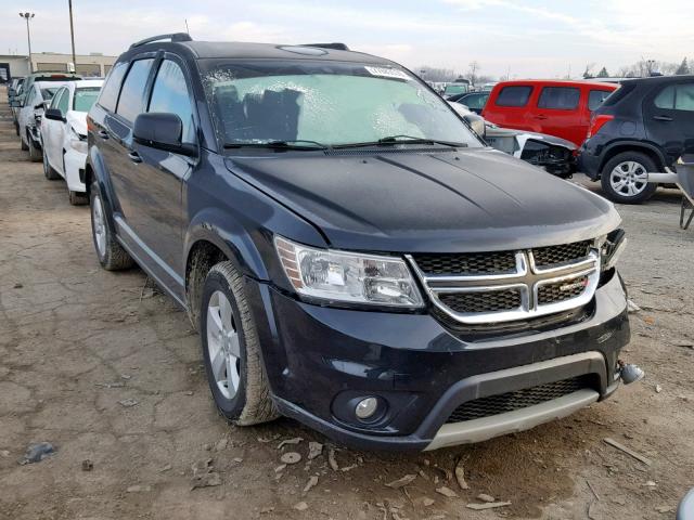 3D4PG1FG4BT527942 - 2011 DODGE JOURNEY MA BLACK photo 1