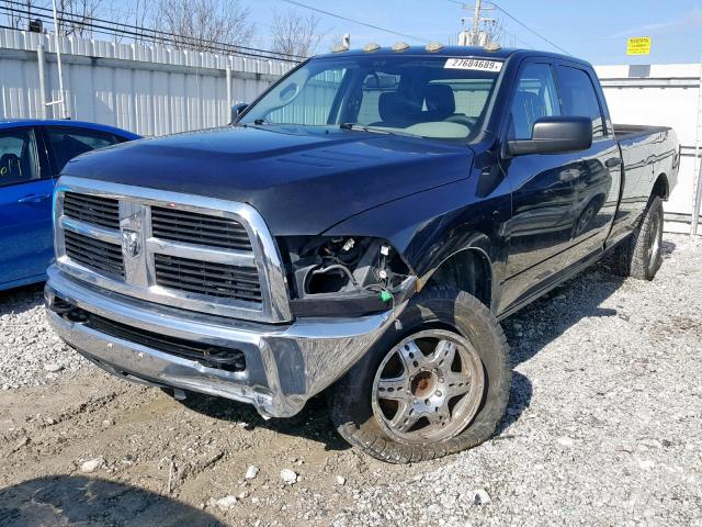 3D7TT2CT8BG565929 - 2011 DODGE RAM 2500 BLACK photo 2