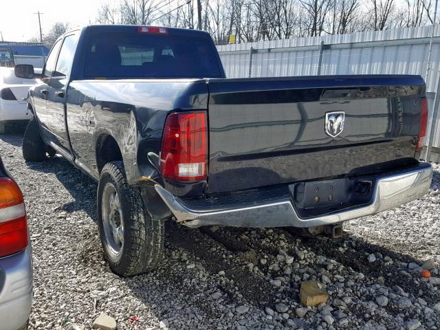 3D7TT2CT8BG565929 - 2011 DODGE RAM 2500 BLACK photo 3