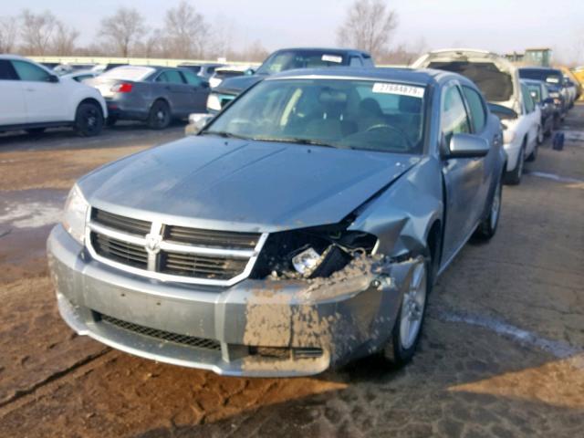 1B3CC1FB9AN175386 - 2010 DODGE AVENGER EX GRAY photo 2