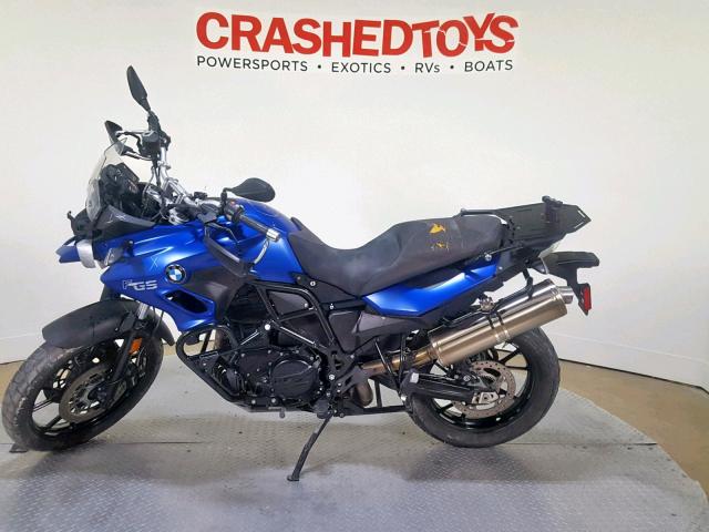 WB10B1103FZF86163 - 2015 BMW F700 GS BLUE photo 5