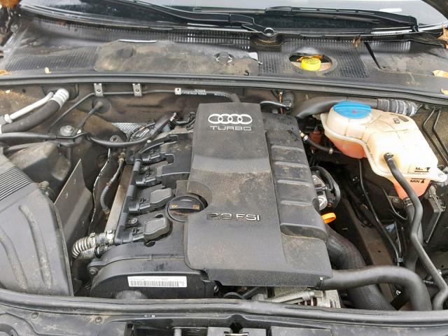 WAUAF48H39K011898 - 2009 AUDI A4 2.0T CA GOLD photo 7