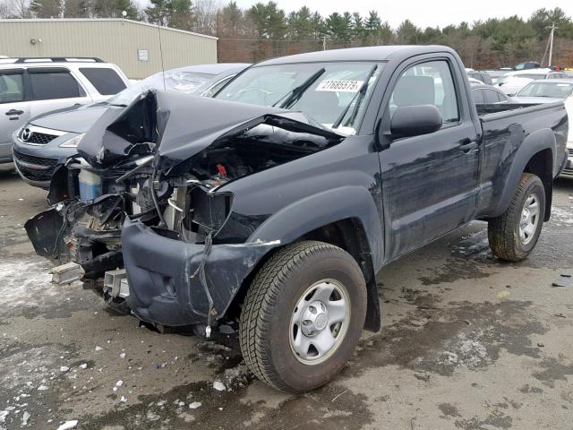 5TFPX4EN5DX017444 - 2013 TOYOTA TACOMA BLACK photo 2