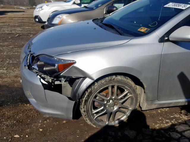 JTKDE177460140968 - 2006 TOYOTA SCION TC 银色 照片 9