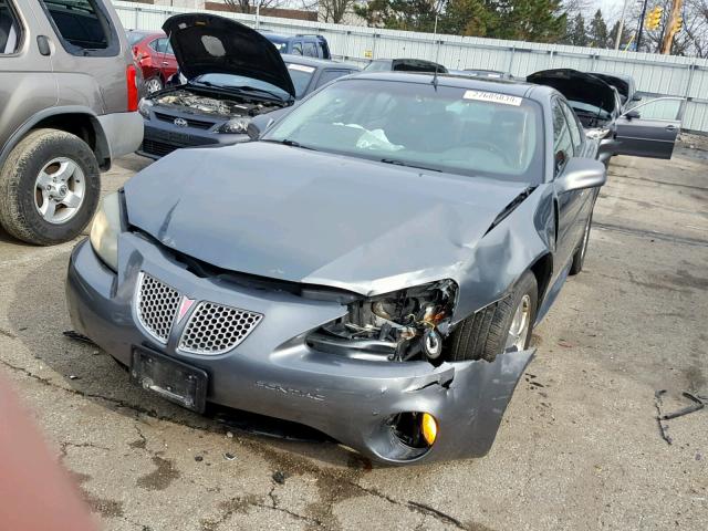2G2WS542X51165776 - 2005 PONTIAC GRAND PRIX GRAY photo 2