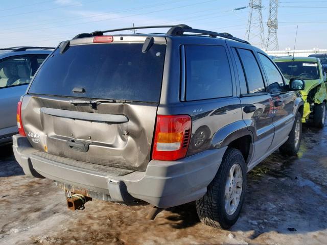 1J4GW58S6XC769766 - 1999 JEEP GRAND CHER GRAY photo 4