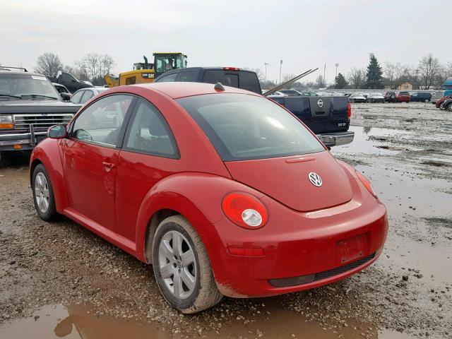 3VWRW31C47M504264 - 2007 VOLKSWAGEN NEW BEETLE Qırmızı foto 3